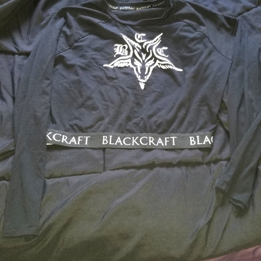Blackcraft Cult Long Sleeve Crop Top